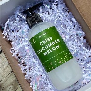 HONEST BRAY CRISP CUCUMBER MELON Liquid Hand Soap Body Wash Bubble Bath 8 Oz